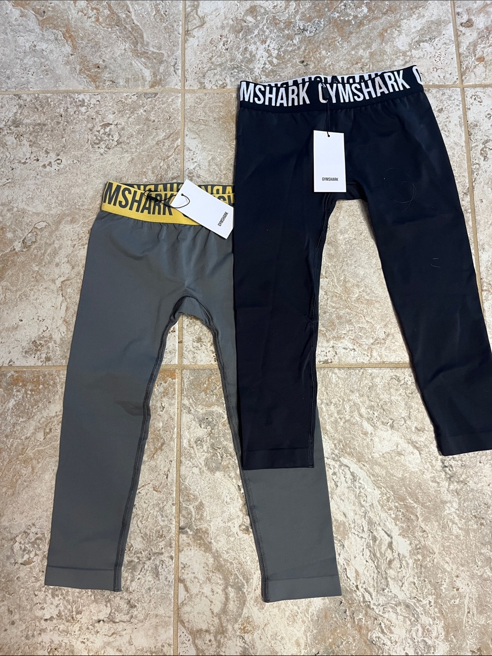 Gymshark two pairs fit cropped leggings XS NWT